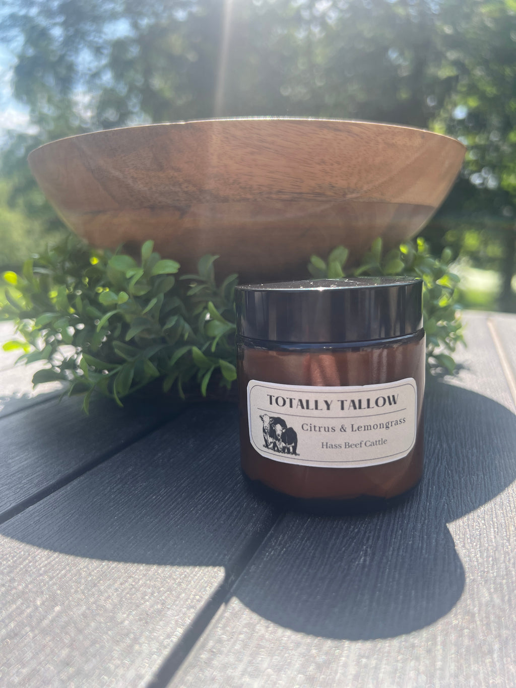 Citrus-Lemongrass Whipped Tallow Balm (2oz)