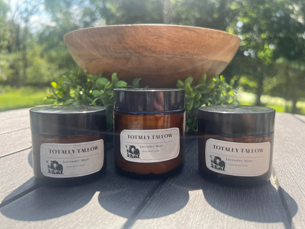 Lavender-Mint Whipped Tallow Balm (2oz)