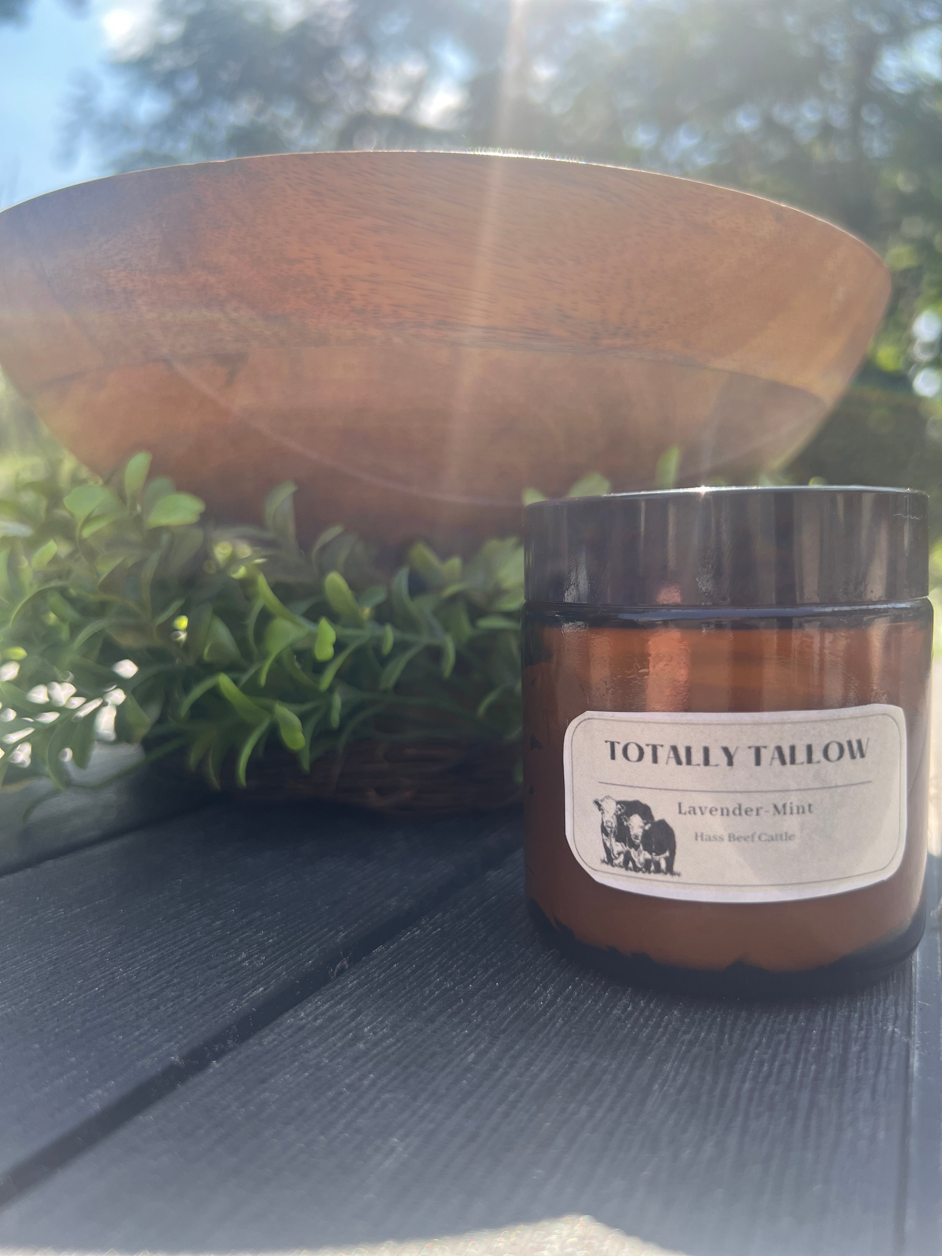 Lavender-Mint Whipped Tallow Balm (2oz)