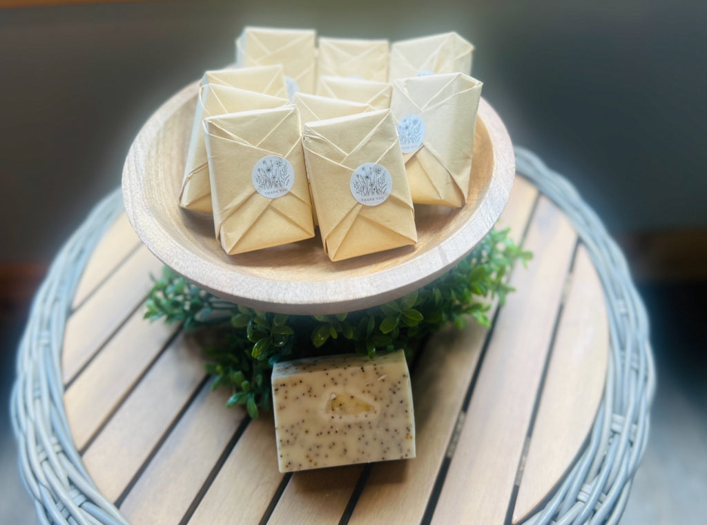 Sweet Orange Poppy Seed Soap Bar